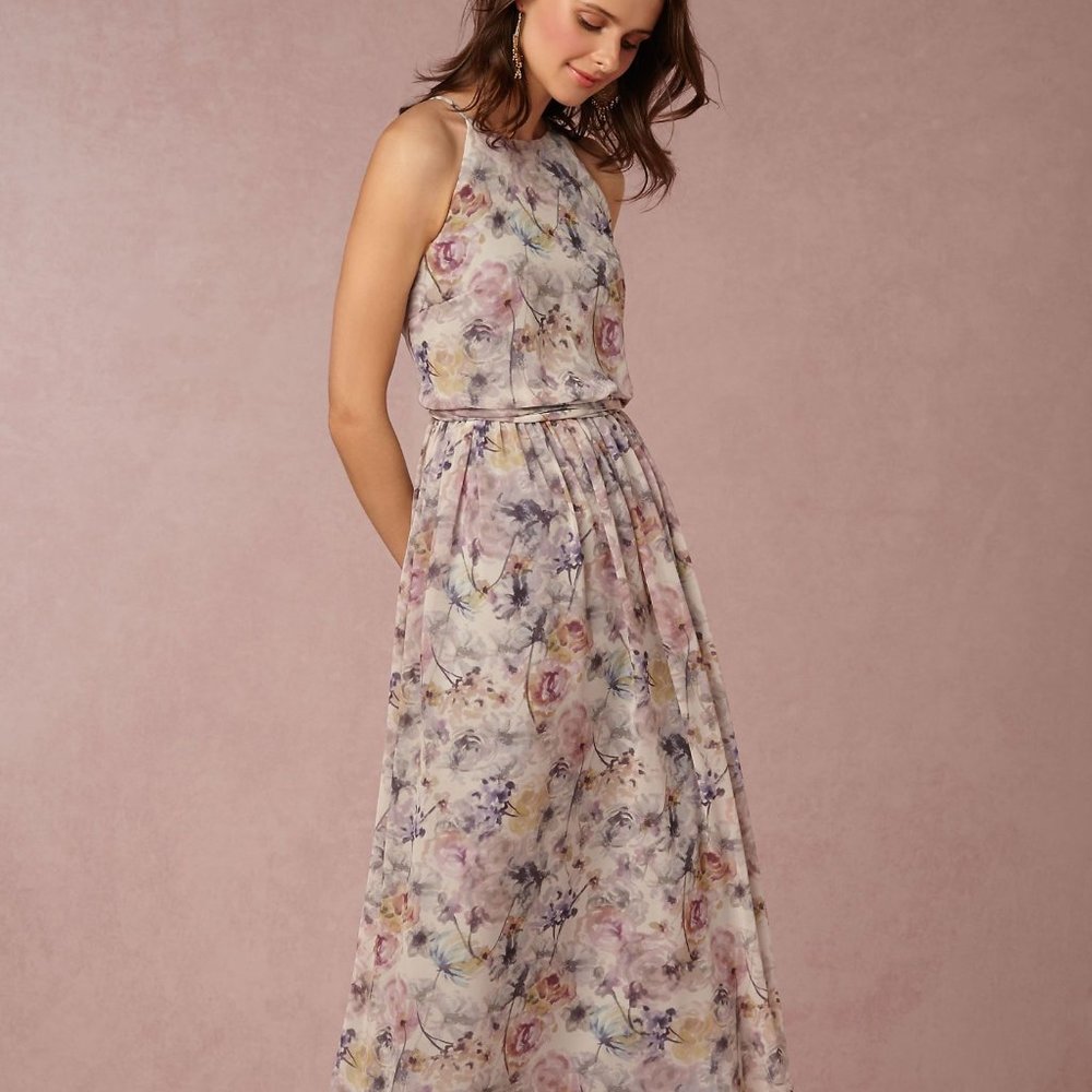 BHLDN -Alana floral- Donna Morgan -Size 2